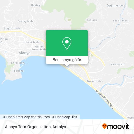 Alanya Tour Organization harita