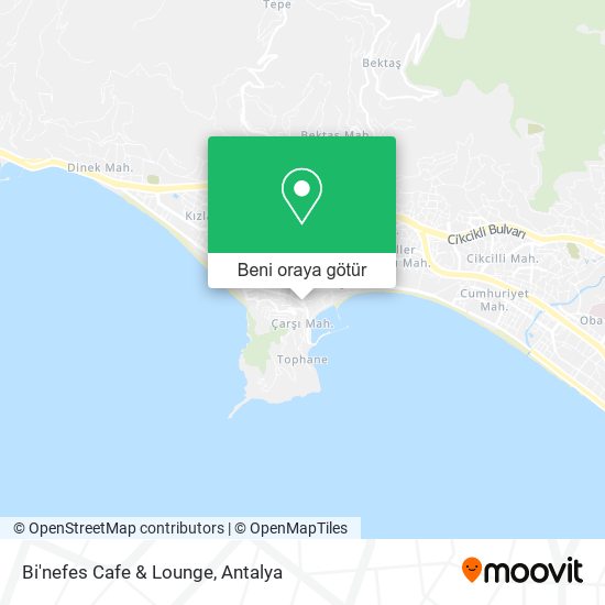 Bi'nefes Cafe & Lounge harita