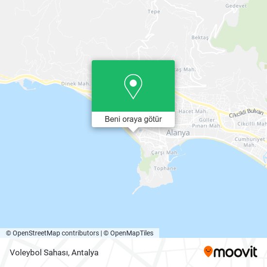 Voleybol Sahası harita