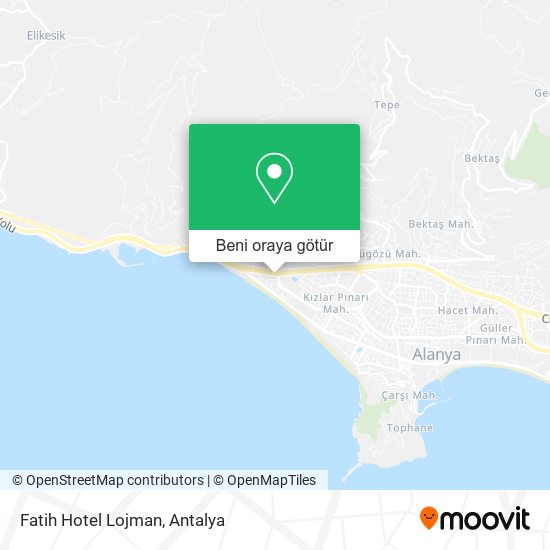 Fatih Hotel Lojman harita