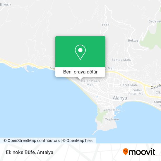 Ekinoks Büfe harita