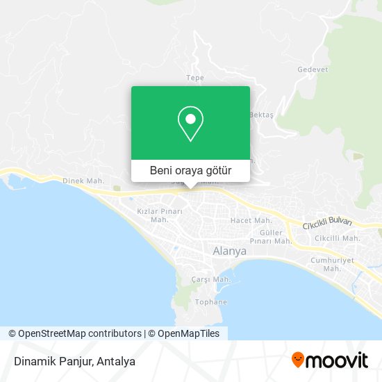 Dinamik Panjur harita