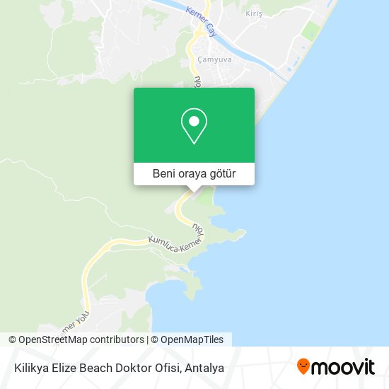 Kilikya Elize Beach Doktor Ofisi harita