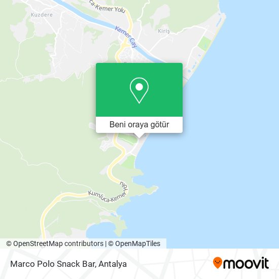 Marco Polo Snack Bar harita