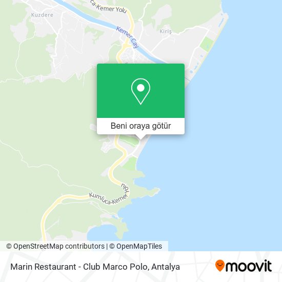 Marin Restaurant - Club Marco Polo harita