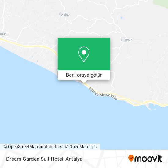 Dream Garden Suit Hotel harita