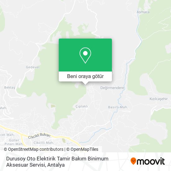 Durusoy Oto Elektirik Tamir Bakım Binimum Aksesuar Servisi harita