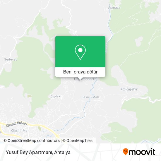 Yusuf Bey Apartmanı harita
