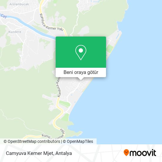 Camyuva Kemer Mjet harita