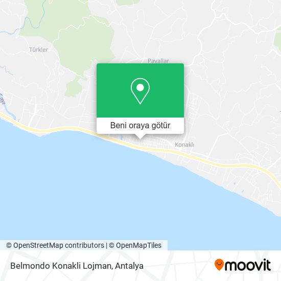 Belmondo Konakli Lojman harita