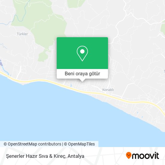 Şenerler Hazır Sıva & Kireç harita