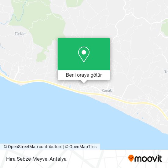 Hira Sebze-Meyve harita