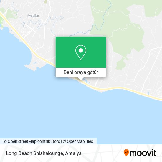 Long Beach Shishalounge harita