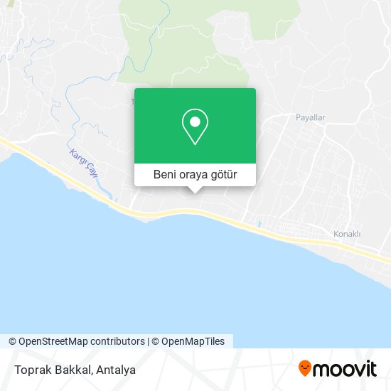 Toprak Bakkal harita