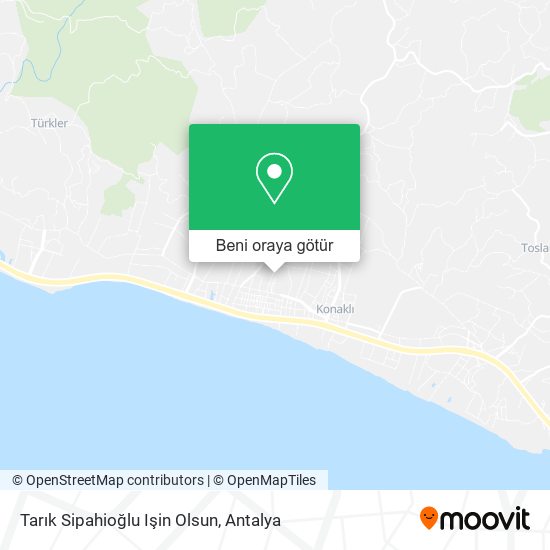 Tarık Sipahioğlu Işin Olsun harita