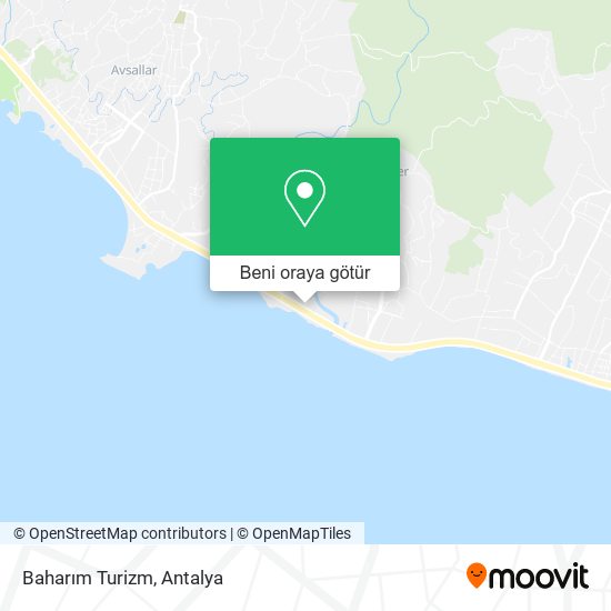 Baharım Turizm harita