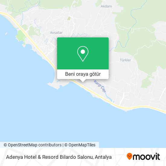 Adenya Hotel & Resord Bilardo Salonu harita