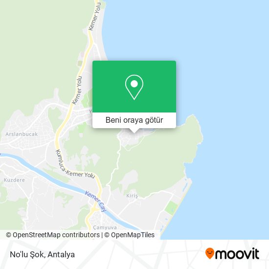 No'lu Şok harita