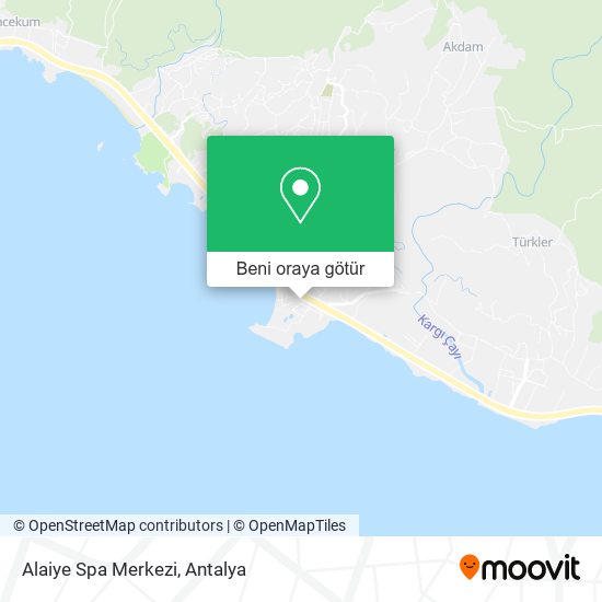 Alaiye Spa Merkezi harita