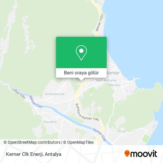 Kemer Clk Enerji harita