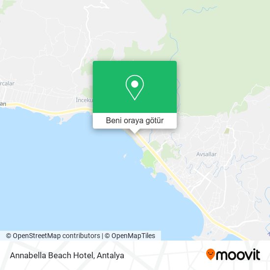 Annabella Beach Hotel harita