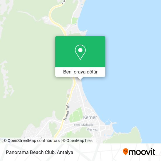 Panorama Beach Club harita