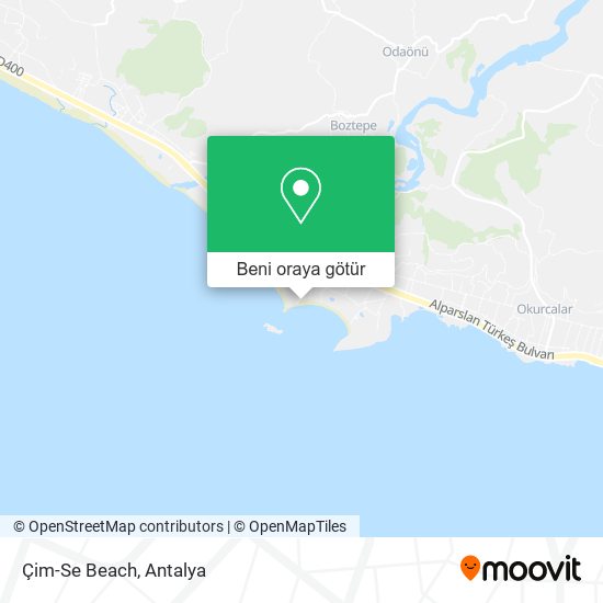 Çim-Se Beach harita