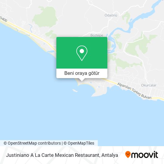Justiniano A La Carte Mexican Restaurant harita