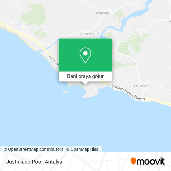 Justiniano Pool harita