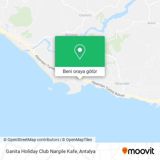 Ganita Holiday Club Nargile Kafe harita