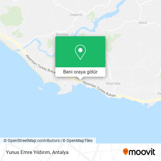 Yunus Emre Yıldırım harita