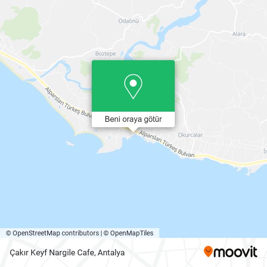 Çakır Keyf Nargile Cafe harita