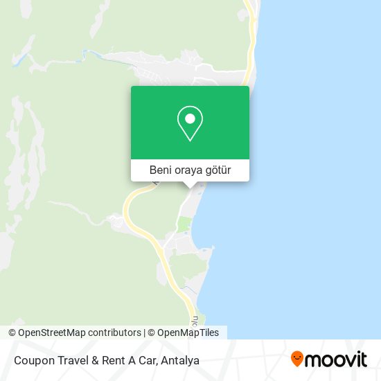 Coupon Travel & Rent A Car harita