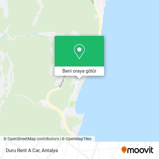 Duru Rent A Car harita