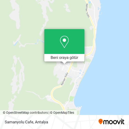 Samanyolu Cafe harita
