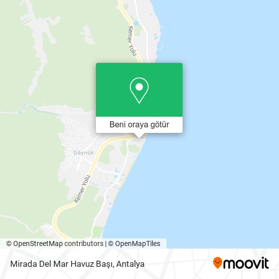 Mirada Del Mar Havuz Başı harita