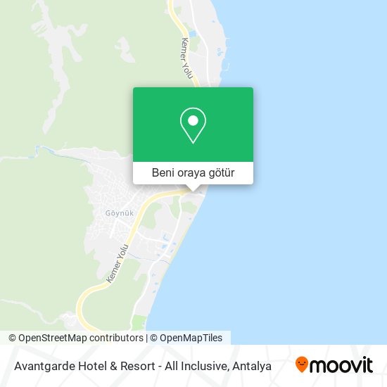 Avantgarde Hotel & Resort - All Inclusive harita