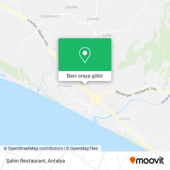 Şahin Restaurant harita