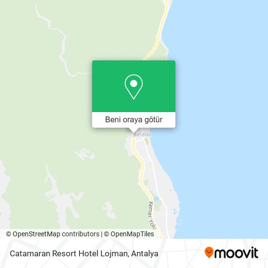 Catamaran Resort Hotel Lojman harita