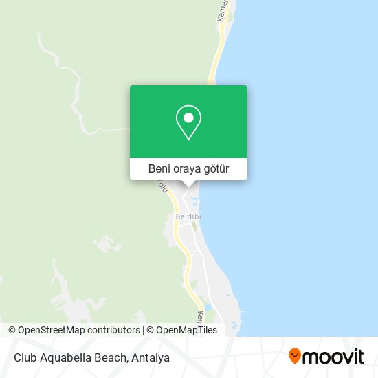 Club Aquabella Beach harita