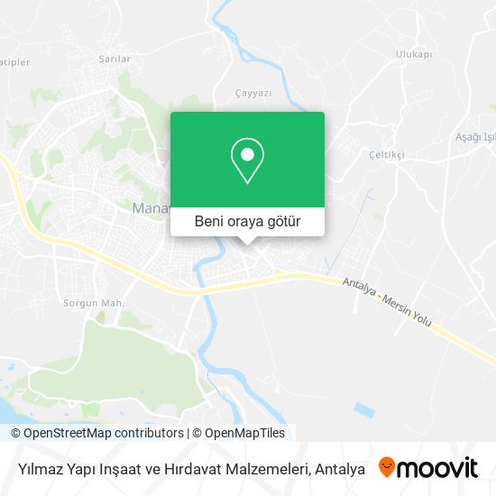 Yılmaz Yapı Inşaat ve Hırdavat Malzemeleri harita