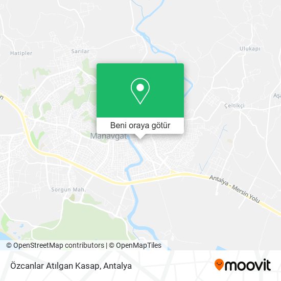 Özcanlar Atılgan Kasap harita