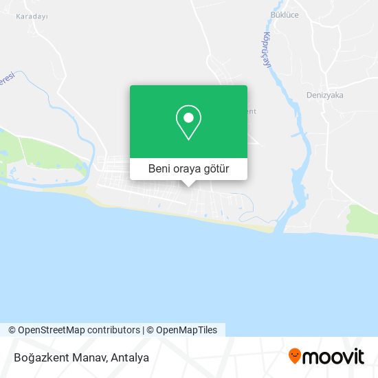 Boğazkent Manav harita