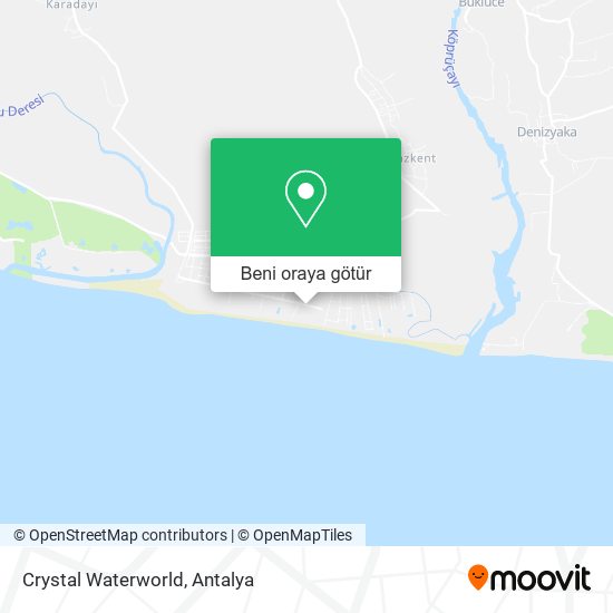 Crystal Waterworld harita