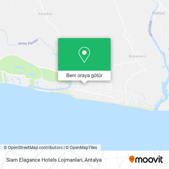 Siam Elagance Hotels Lojmanlari harita