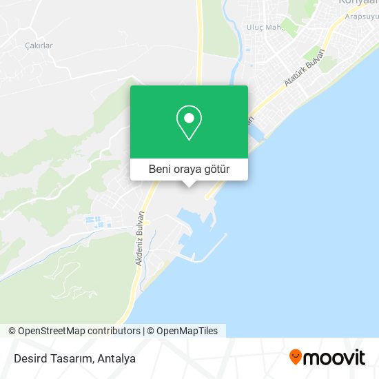 Desird Tasarım harita