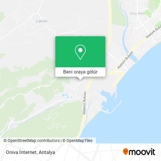 Oniva İnternet harita
