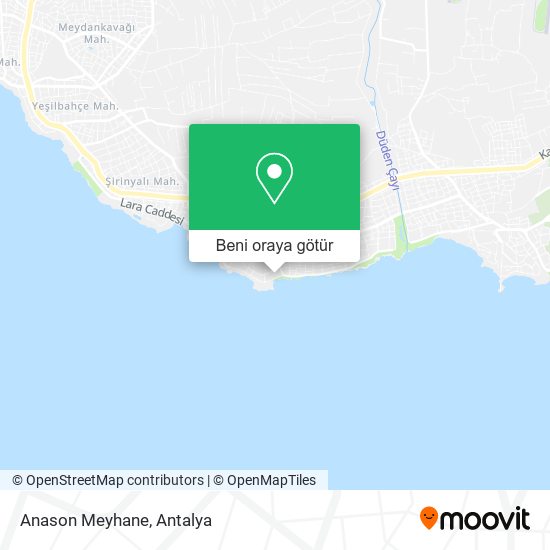 Anason Meyhane harita