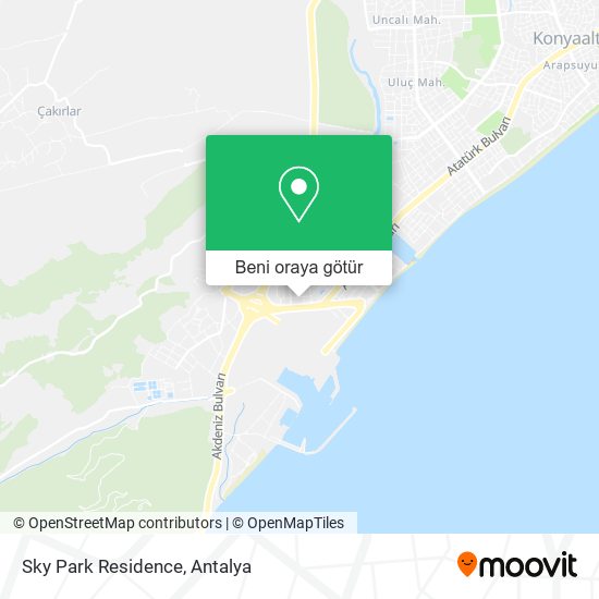 Sky Park Residence harita