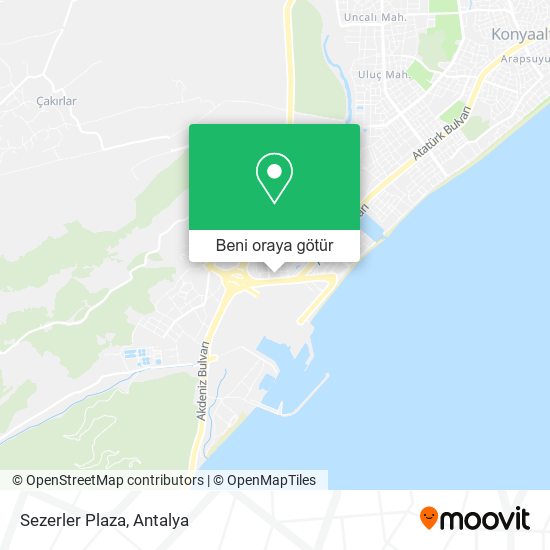 Sezerler Plaza harita